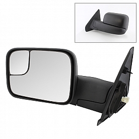 Xtune Exterior Towing Mirror Manual Rectangular Single - 9925115