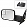 Xtune Exterior Towing Mirror Manual Rectangular Single - 9925115
