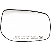 Help! By Dorman Exterior Mirror Glass Rectangular Power Single - 56465