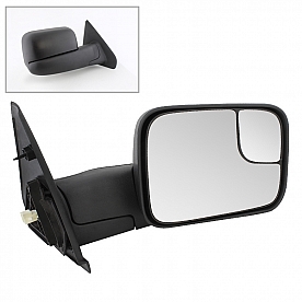 Xtune Exterior Towing Mirror Manual Rectangular Single - 9925122