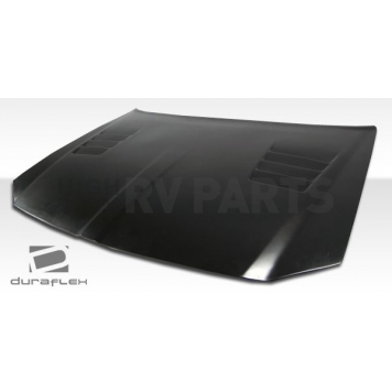 Extreme Dimensions Hood - Primered Fiberglass Black - 104395-2