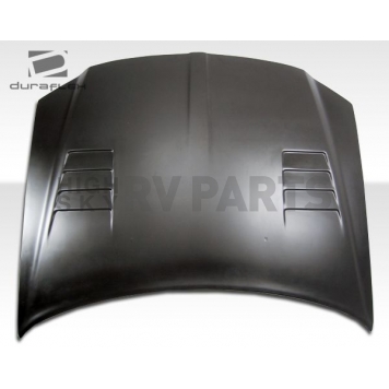 Extreme Dimensions Hood - Primered Fiberglass Black - 104395-4