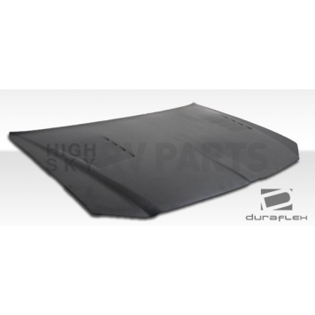 Extreme Dimensions Hood - Primered Fiberglass Black - 104395-8