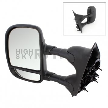 Xtune Exterior Towing Mirror Manual Rectangular Single - 9932410