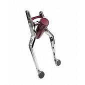 Lokar Performance Brake and Clutch Pedal Assembly - Silver Alloy Steel - BCA9517