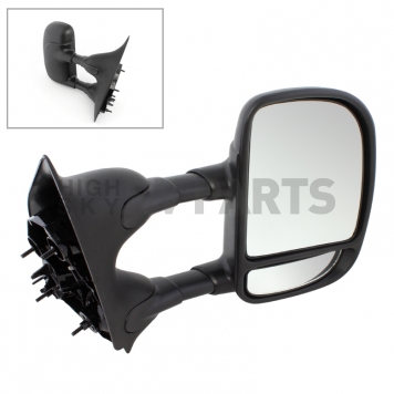 Xtune Exterior Towing Mirror Manual Rectangular Single - 9932427