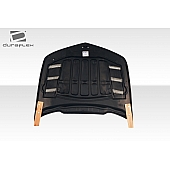 Extreme Dimensions Hood - Primered Fiberglass Black - 108983