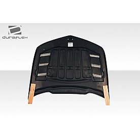 Extreme Dimensions Hood - Primered Fiberglass Black - 108983