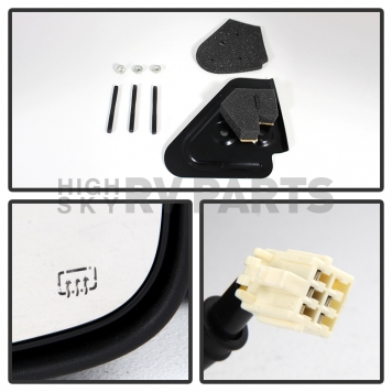 Xtune Exterior Towing Mirror Manual Rectangular Single - 9932793-2