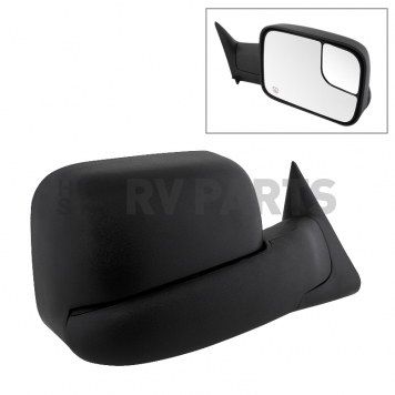 Xtune Exterior Towing Mirror Manual Rectangular Single - 9932809