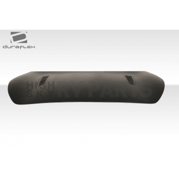 Extreme Dimensions Hood - Primered Fiberglass Black - 108990-1