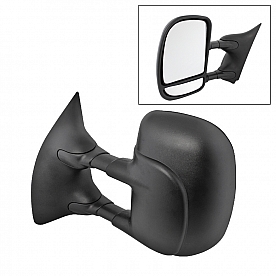 Xtune Exterior Towing Mirror Electric Rectangular Single - 9932830