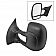Xtune Exterior Towing Mirror Electric Rectangular Single - 9932830