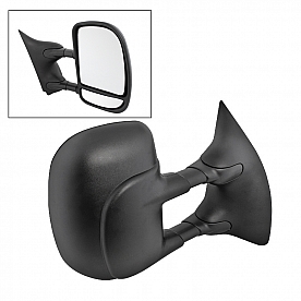 Xtune Exterior Towing Mirror Electric Rectangular Single - 9932847