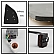 Xtune Exterior Towing Mirror Electric Rectangular Single - 9932847