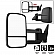 Xtune Exterior Towing Mirror Manual Rectangular Single - 9932854