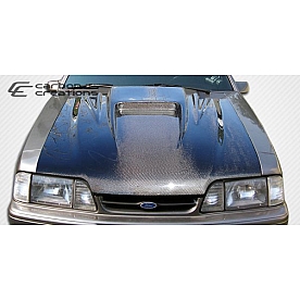 Extreme Dimensions Hood - Gloss Carbon Fiber Black - 104174