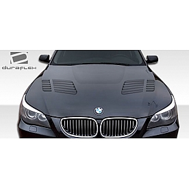 Extreme Dimensions Hood - Primered Fiberglass Black - 107181