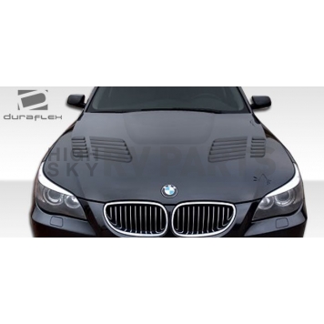 Extreme Dimensions Hood - Primered Fiberglass Black - 107181