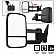 Xtune Exterior Towing Mirror Electric Rectangular Single - 9932878
