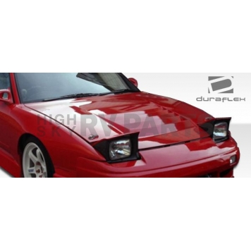 Extreme Dimensions Hood - Primered Fiberglass Black - 104222