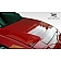 Extreme Dimensions Hood - Primered Fiberglass Black - 104222