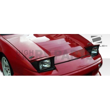 Extreme Dimensions Hood - Primered Fiberglass Black - 104222-4