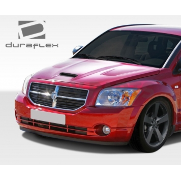 Extreme Dimensions Hood - Primered Fiberglass Black - 106850
