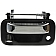 Help! By Dorman Tailgate Handle - Chrome Plated Plastic Silver Handle With Black Housing - 81077