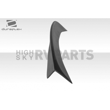 Extreme Dimensions Spoiler - Wing Trunk Lid Matte Fiberglass Black - 108624-2