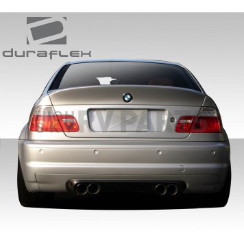 Extreme Dimensions Spoiler - Wing Trunk Lid Matte Fiberglass Black - 108624-4