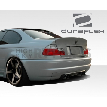 Extreme Dimensions Spoiler - Wing Trunk Lid Matte Fiberglass Black - 108624-5