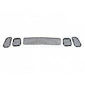 Street Scene Bumper Grille Insert Mesh Powder Coated Black Aluminum - 95074996