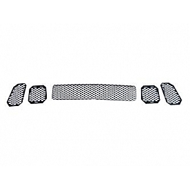 Street Scene Bumper Grille Insert Mesh Powder Coated Black Aluminum - 95074996