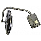 Peterson Mfg. Exterior Mirror Round Stainless Steel - 668X