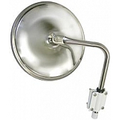 Peterson Mfg. Exterior Mirror Round Stainless Steel - 672X