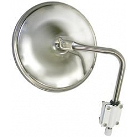 Peterson Mfg. Exterior Mirror Round Stainless Steel - 672X