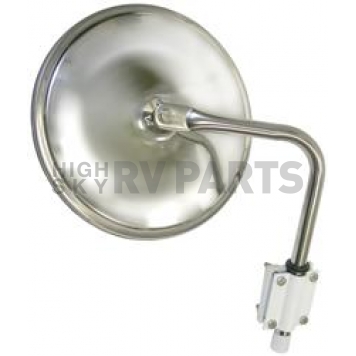 Peterson Mfg. Exterior Mirror Round Stainless Steel - 672X