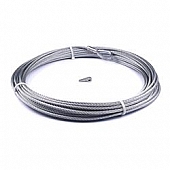 Warn Winch Cable - 100 Feet x 5/16 Inch Galvanized Steel - 89212