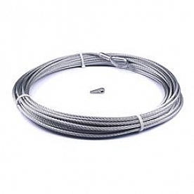 Warn Winch Cable - 100 Feet x 5/16 Inch Galvanized Steel - 89212
