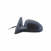 K-Source Exterior Mirror Electric OEM Black Single - 61562F