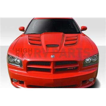Extreme Dimensions Hood - Fiberglass Reinforced Plastic Black - Viper - 113004