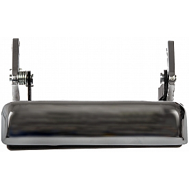 Help! By Dorman Tailgate Handle - Chrome Plated Steel Silver - 77052