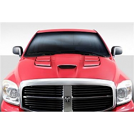 Extreme Dimensions Hood - Fiberglass Black - 113008
