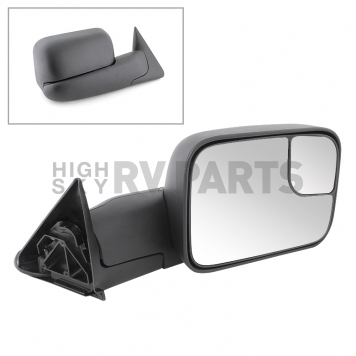 Xtune Exterior Towing Mirror Electric Rectangular Single - 9925085