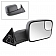 Xtune Exterior Towing Mirror Electric Rectangular Single - 9925085