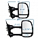 K-Source Exterior Towing Mirror Manual Rectangular Single - 61067F