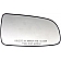 Help! By Dorman Exterior Mirror Glass Rectangular Power Single - 56091