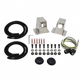 Westin Automotive Parking Aid Sensor Relocation Bracket - Silver Stainless Steel Set Of 2 - 450000S