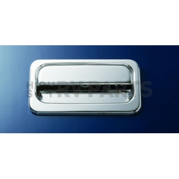 All Sales Tailgate Handle - Chrome Plated Aluminum Silver - 916C-3